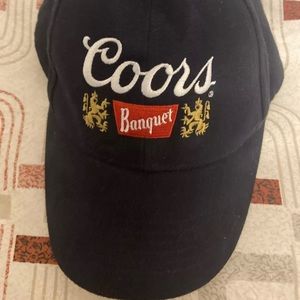 Coors Banquet Beer Adjustable Cap